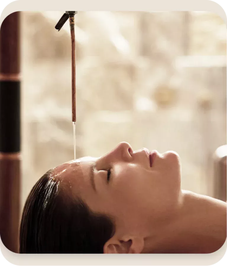 Ekanga Dhara therapy procedure at Shree Ayurvedic Multispeciality Hospital- step-by-step oil therapy for pain in Chennai