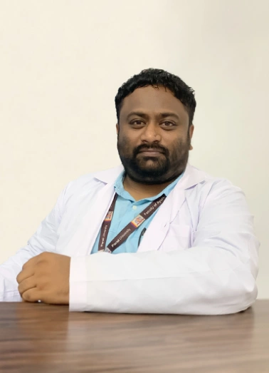 Dr Ranjith, famous Ayurvedic doctor at Shree Ayurvedic Multispecialty Hospital in Chennai