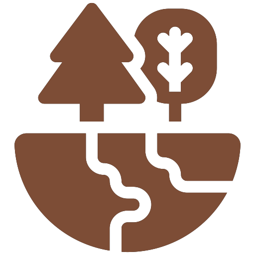 Environment icon representing cold or windy environmental factors aggravating lower back pain.
