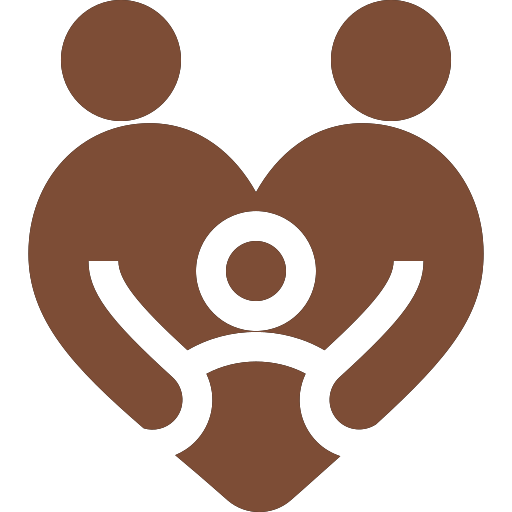 Family icon depicting genetic predisposition increasing the likelihood of hypertension.